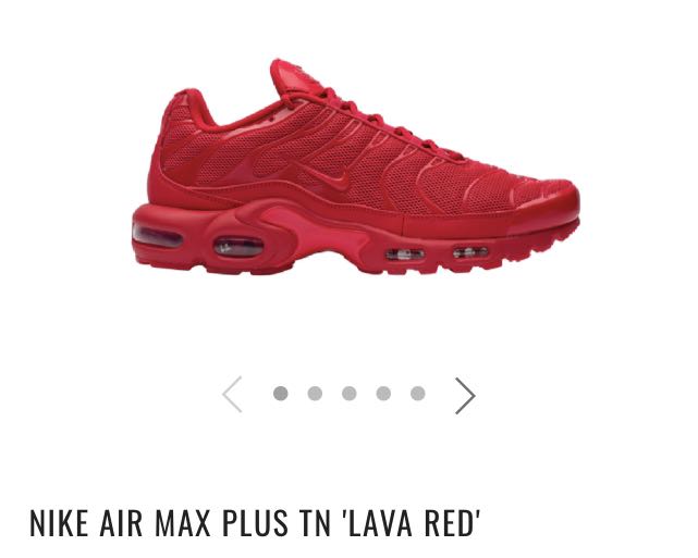 All red nike tns outlet