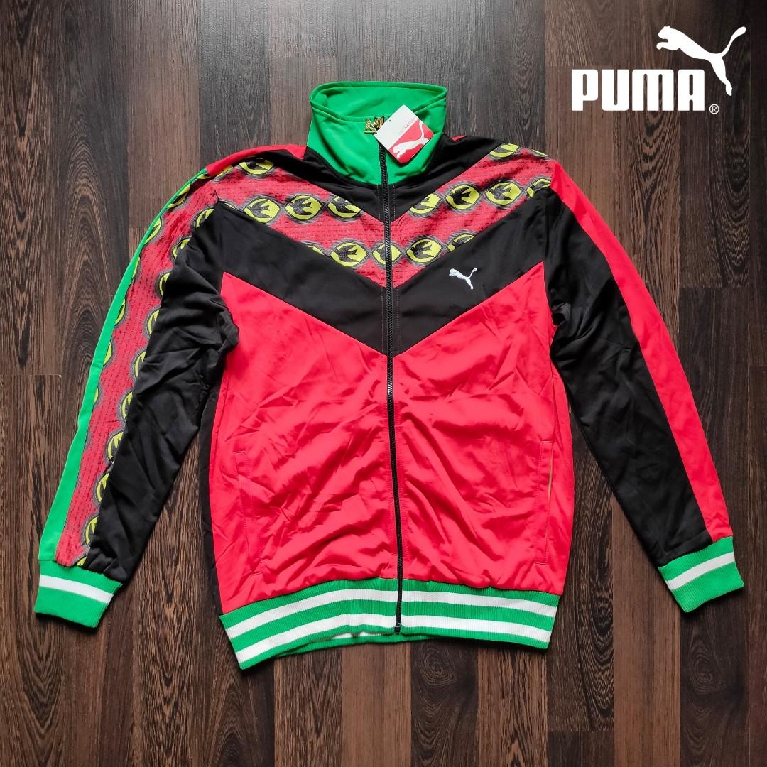 NWT RARE PUMA AFRICA x KEHINDE WILEY Track Jacket Men s Fashion Coats Jackets and Outerwear on Carousell