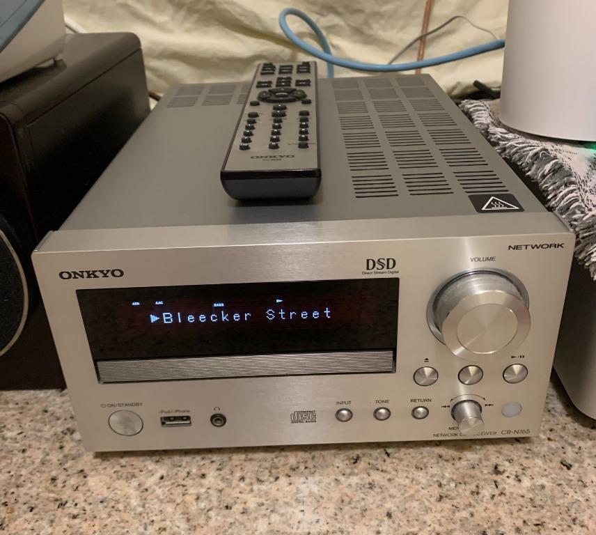 Onkyo CR-N765 Network CD Receiver (Silver), 音響器材, 其他音響配件