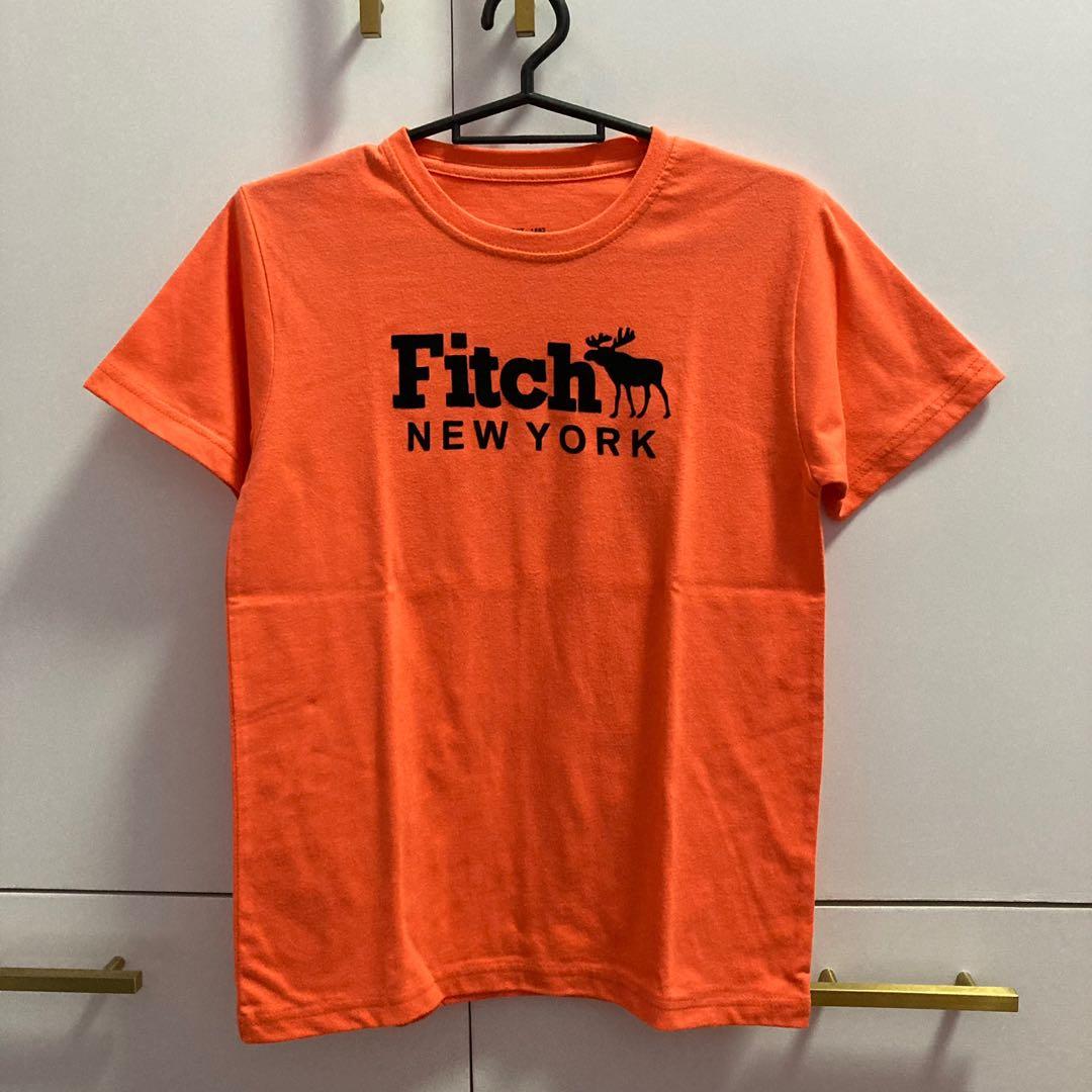 Orange Abercrombie \u0026 Fitch Tshirt 