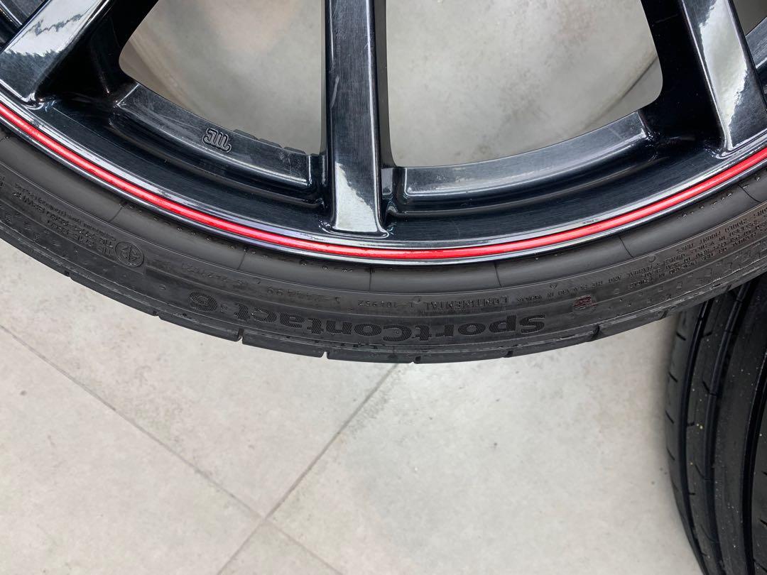Fk8 Tyre R Line Original Honda FK8 Tyre R 20inch Rims + Continental Tyres, Car ...