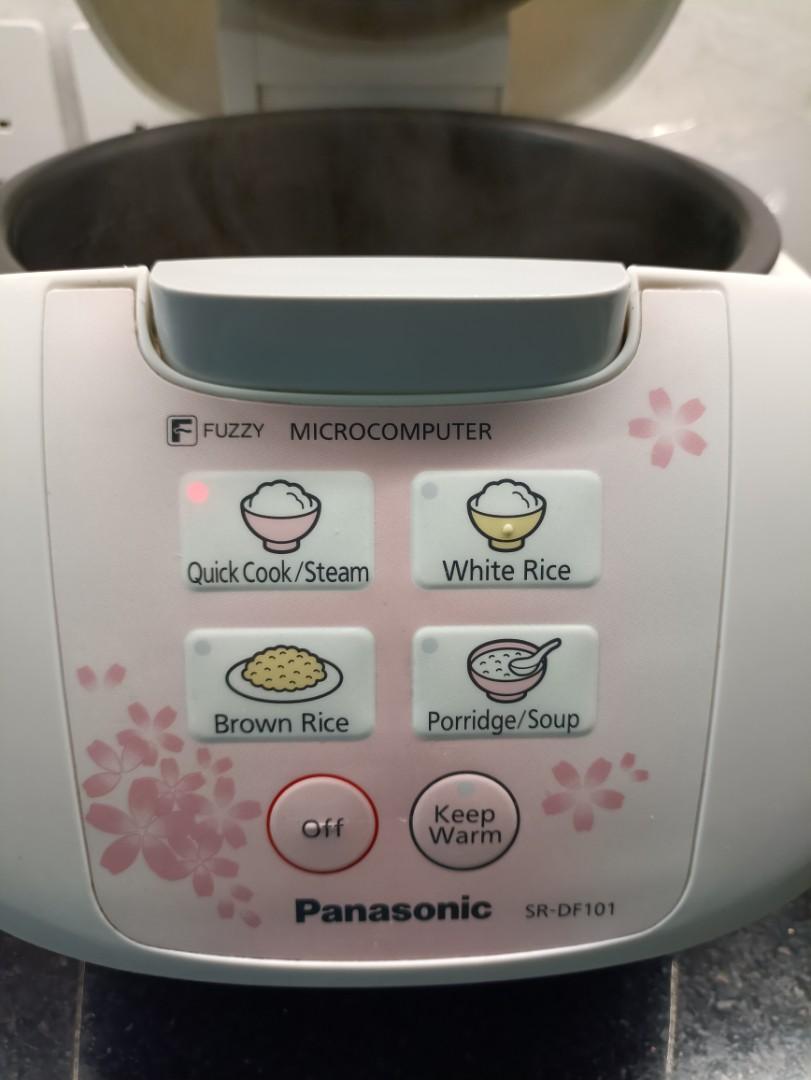 Panasonic Rice Cooker Steamer 5.5 cups 樂聲牌電飯煲 用香港電制安全可靠, 家庭電器, 廚房電器, 鍋具