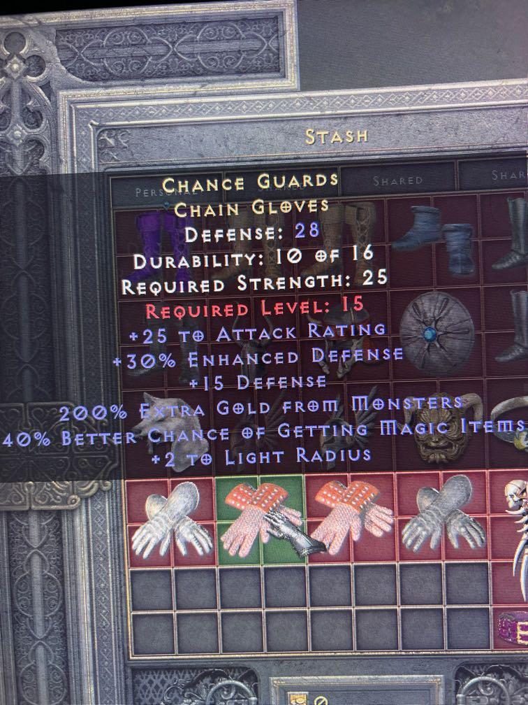 PERF 40 Chance Guard (Ladder) Diablo 2 Resurrected, Video Gaming
