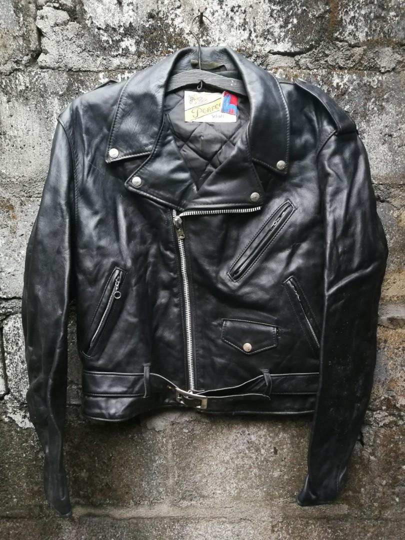 Perfecto Schott 118 Leather Jacket Men s Fashion Coats Jackets