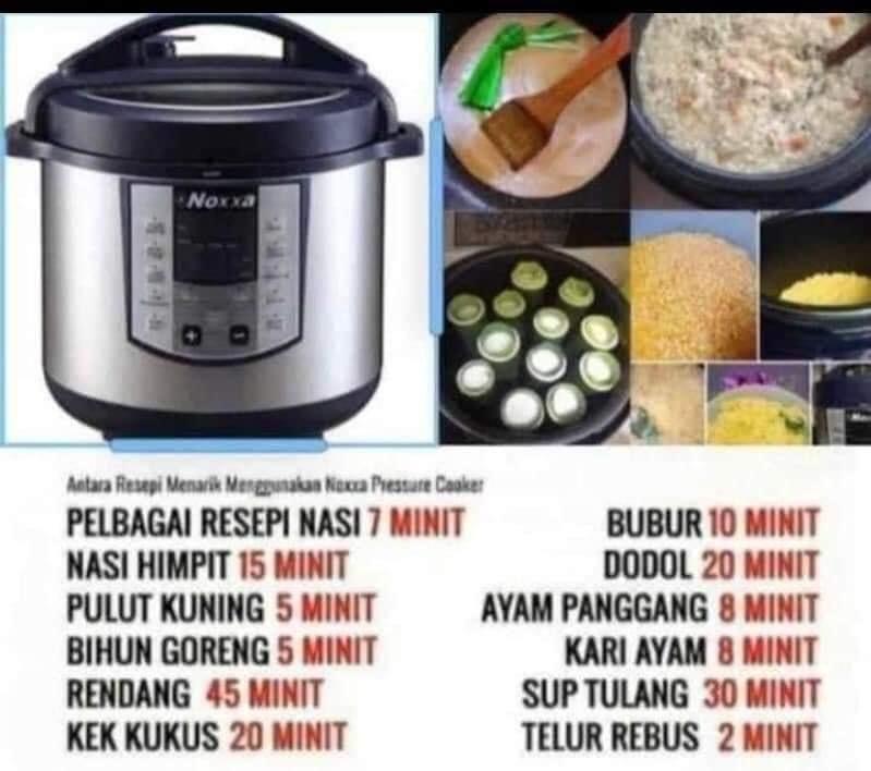 Periuk Noxxa Serbaguna TV Home Appliances Electrical Adaptors
