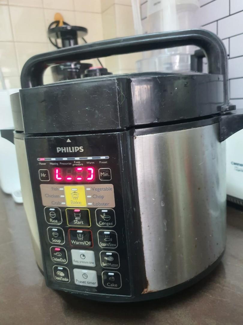 Philips HD2136 pressure cooker, TV & Home Appliances, Kitchen