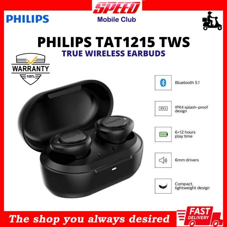 Philips tat1215 bluetooth on sale headset