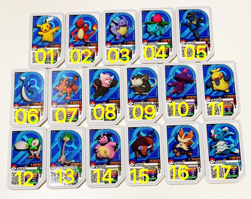 Pokemon Gaole Malaysia Part 1 Full Set 4 Super Powerful Monsters Scannable Malaysia N Singapore Hobbies Toys Toys Games On Carousell