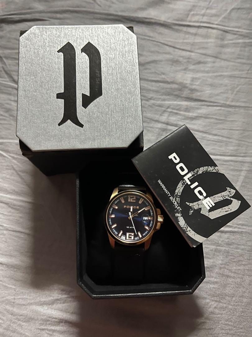 Police deals watch 12591j