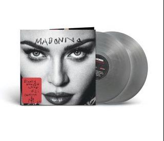 (Pre Order Aug 22) Madonna Finally Enough Love Silver Amazon Exclusive Edition Double LP vinyl (Rhino/ Warner US)