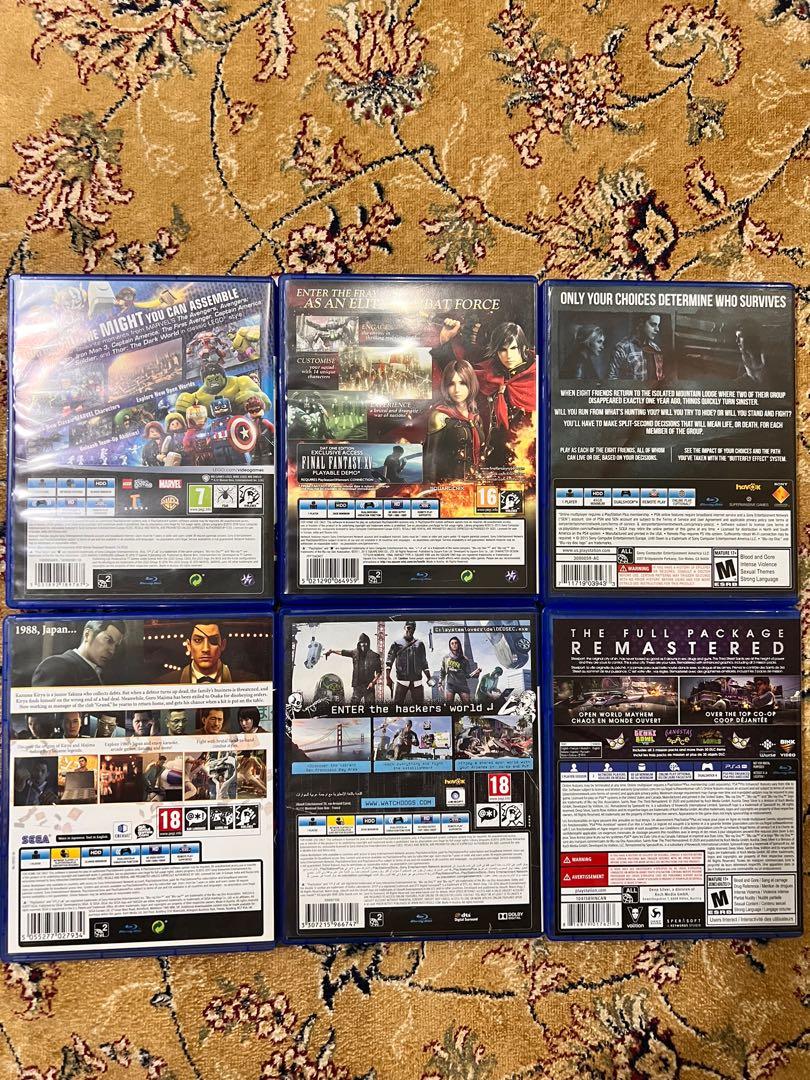 PS4 Pre Owned Used Games, Video Gaming, Video Games, PlayStation