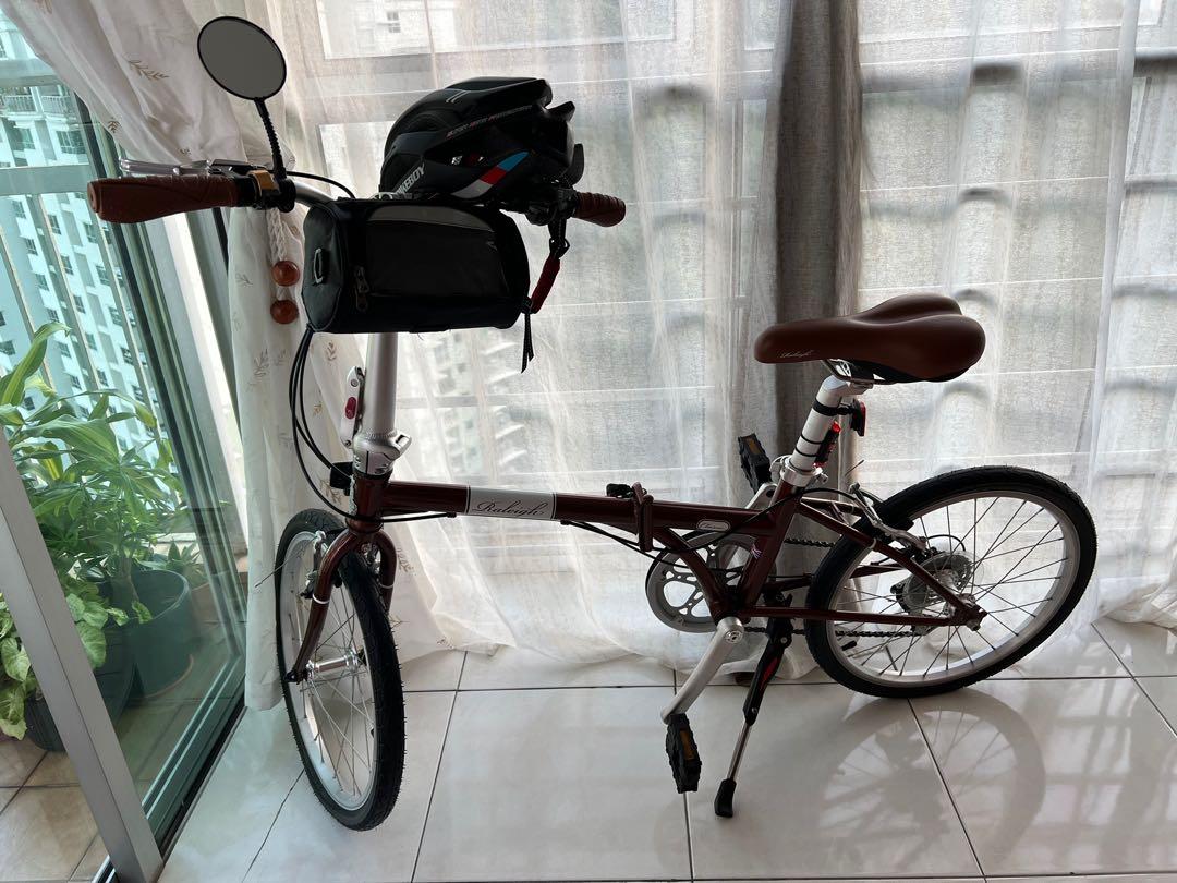Raleigh Folding Bike, Motorbikes on Carousell