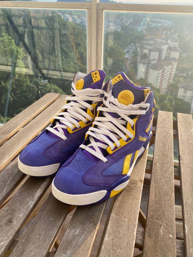 Reebok Pump Shaq LSU Tiger, Men's Fashion, Footwear, Sneakers on