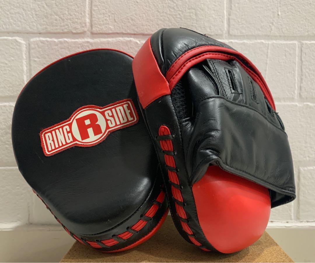 Ringside pro panther punch mitts top