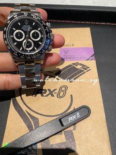 Rx8 pro plus Rolex protective film by WATCHARMOURSG 