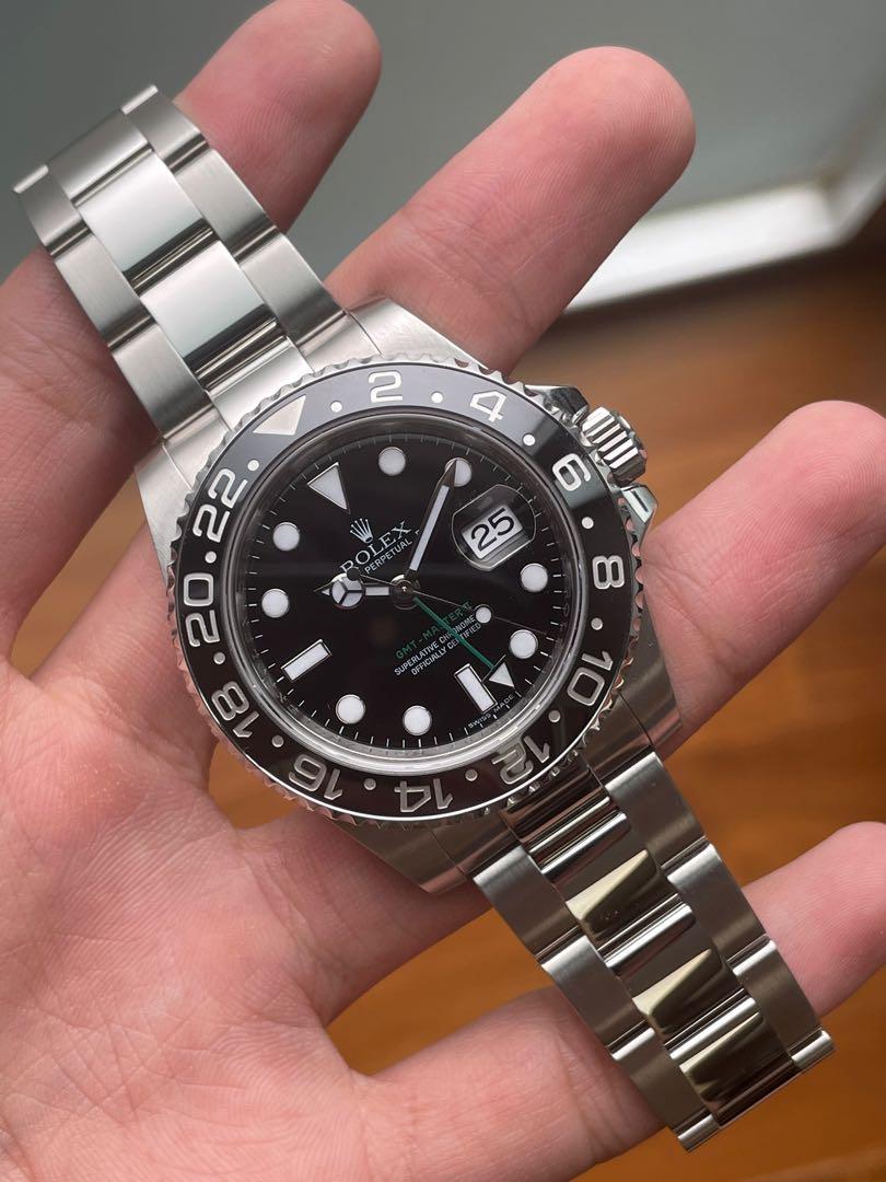 WARRANTY) Rolex GMT Master II 116710LN 