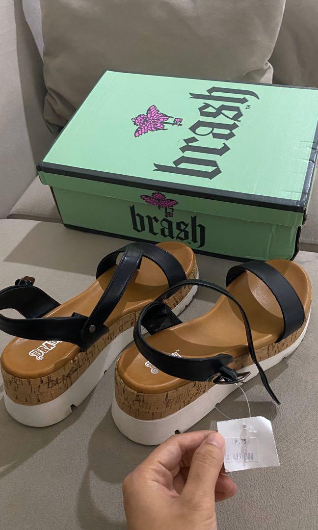Sandal platform brand brash payless NEW