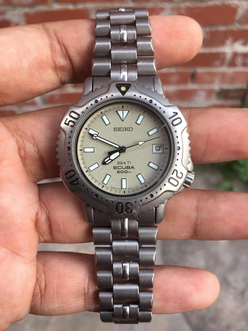 Seiko scuba 2025 titanium