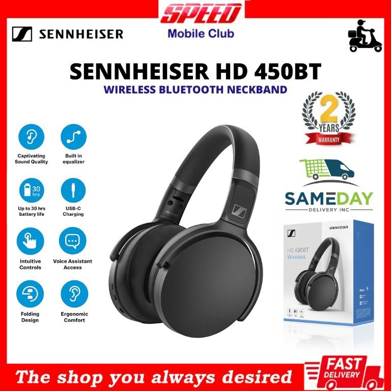 Sennheiser HD 450BT Wireless Bluetooth Headphones