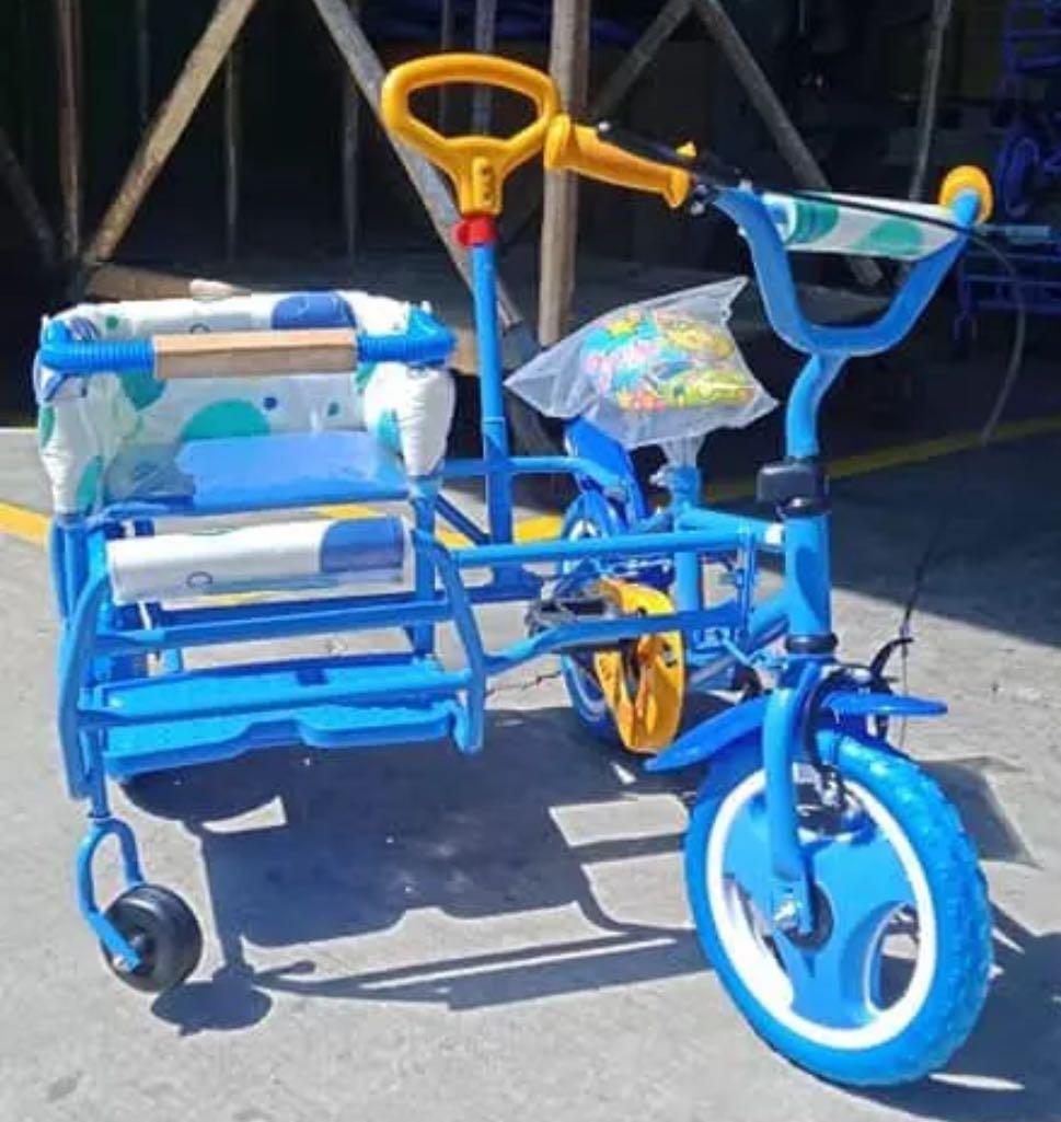 Kiddie bike with best sale sidecar