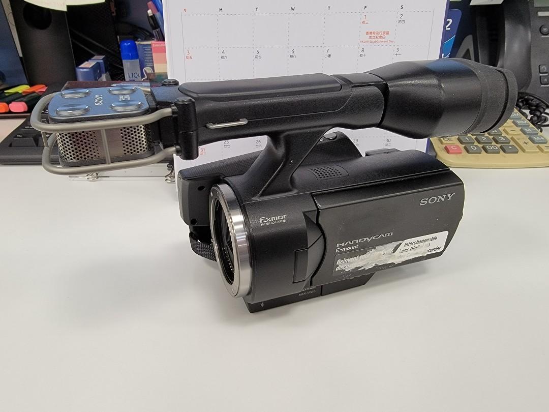 Sony NEX-VG10 Camcorder, 攝影器材, 攝錄機- Carousell