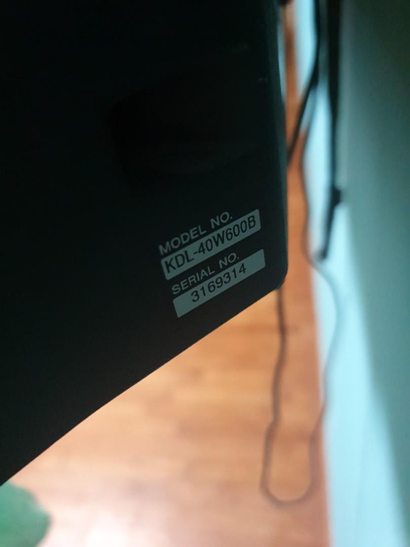 Sony Tv NOT WORKING, TV & Home Appliances, TV & Entertainment, TV on