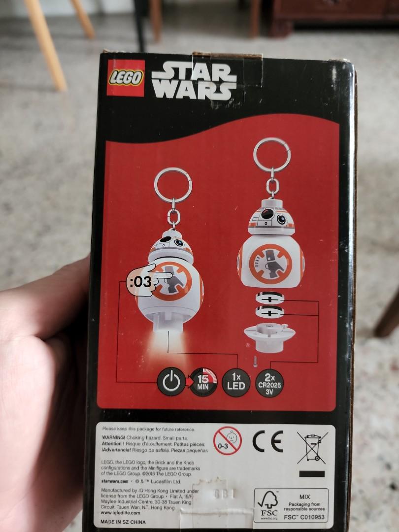 Lego bb8 keychain top