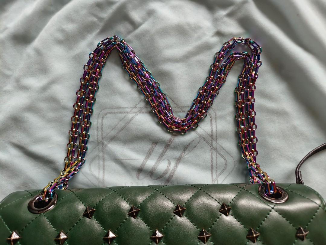 Rainbow chain outlet bag