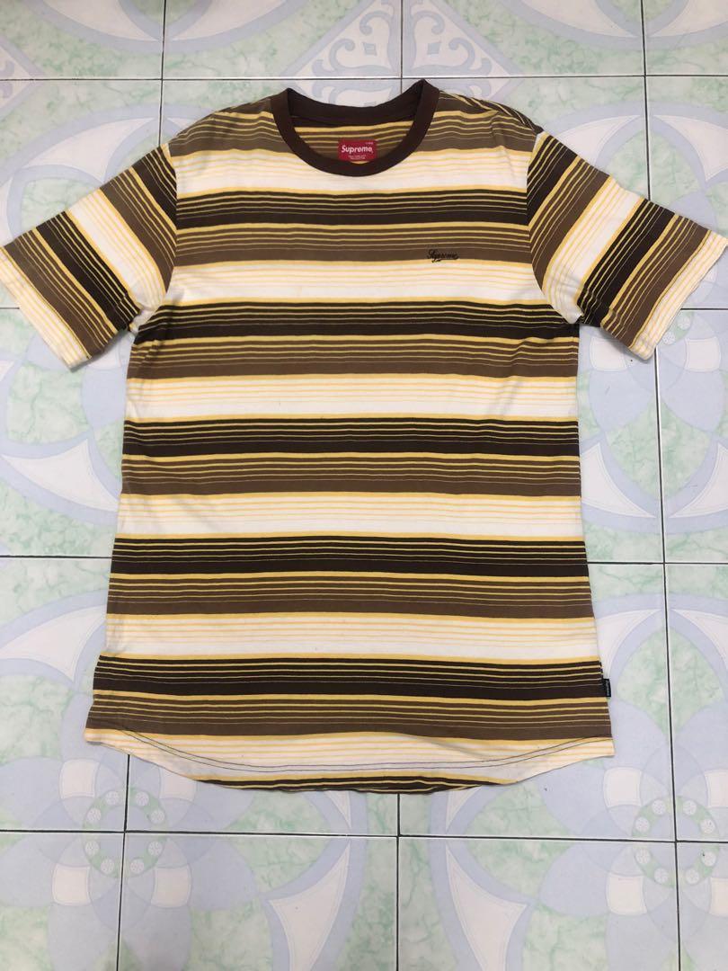 Supreme multi stripe hotsell tee