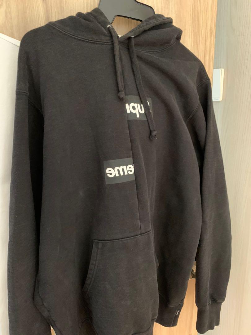 Supreme x cdg split bogo sale