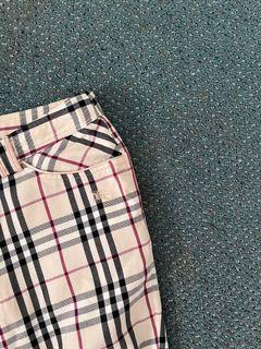 Tartan designer pants