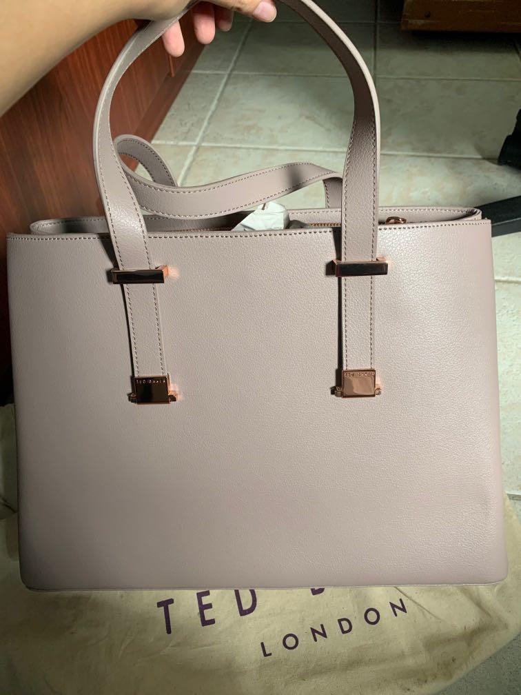 Ted baker purple handbag with tag Luxury Bags Wallets on Carousell