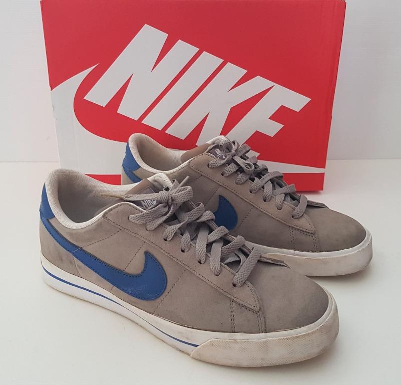 nike navy suede trainers
