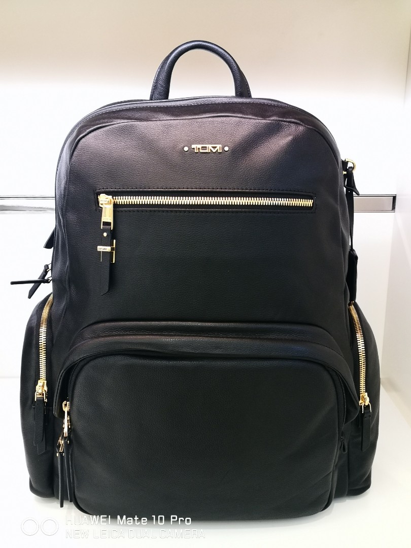 Tumi carson leather backpack 29 000 Luxury Bags Wallets on