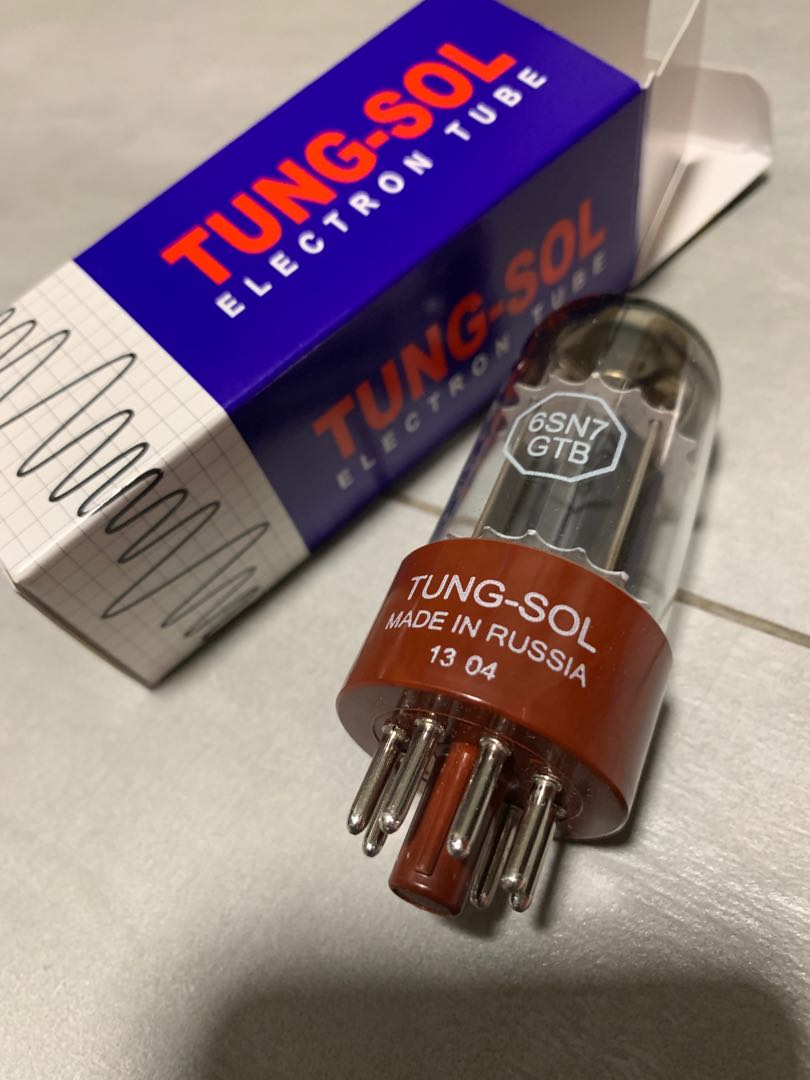 Tung Sol 6SN7 6SN7GTB Preamp Vacuum Tube 真空管膽機