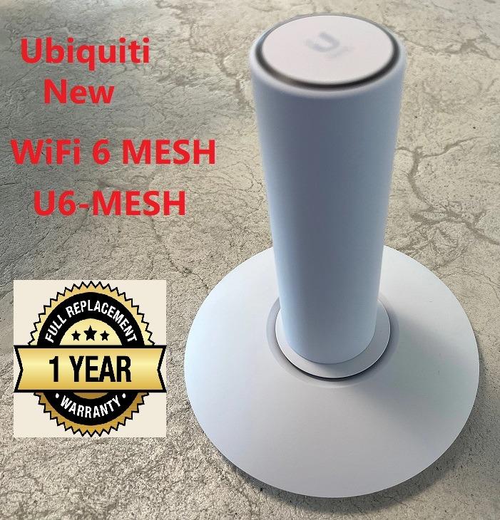 Ubiquiti U6-Mesh-US Access Point WiFi 6 Mesh(4x4 MU-MIMO and OFDMA)