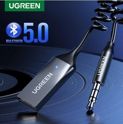 Ugreen Bluetooth 5.0 Audio Receiver USB Powered AUX 3.5mm Jack Adapter for Car  Audio, Home Audio etc, Black (CM309), Audio, Portable Audio Accessories on  Carousell