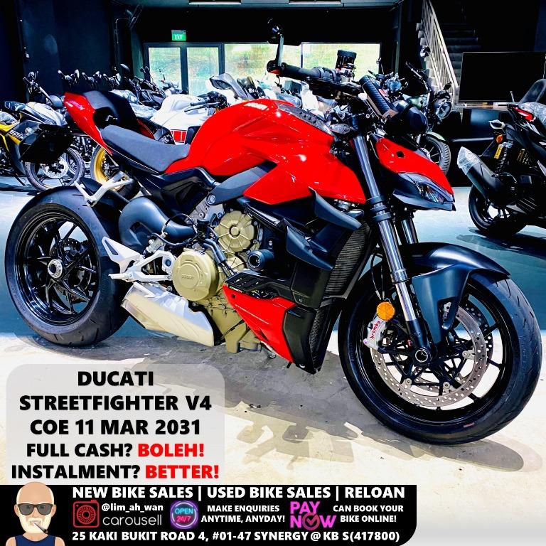 Used ducati sales streetfighter v4