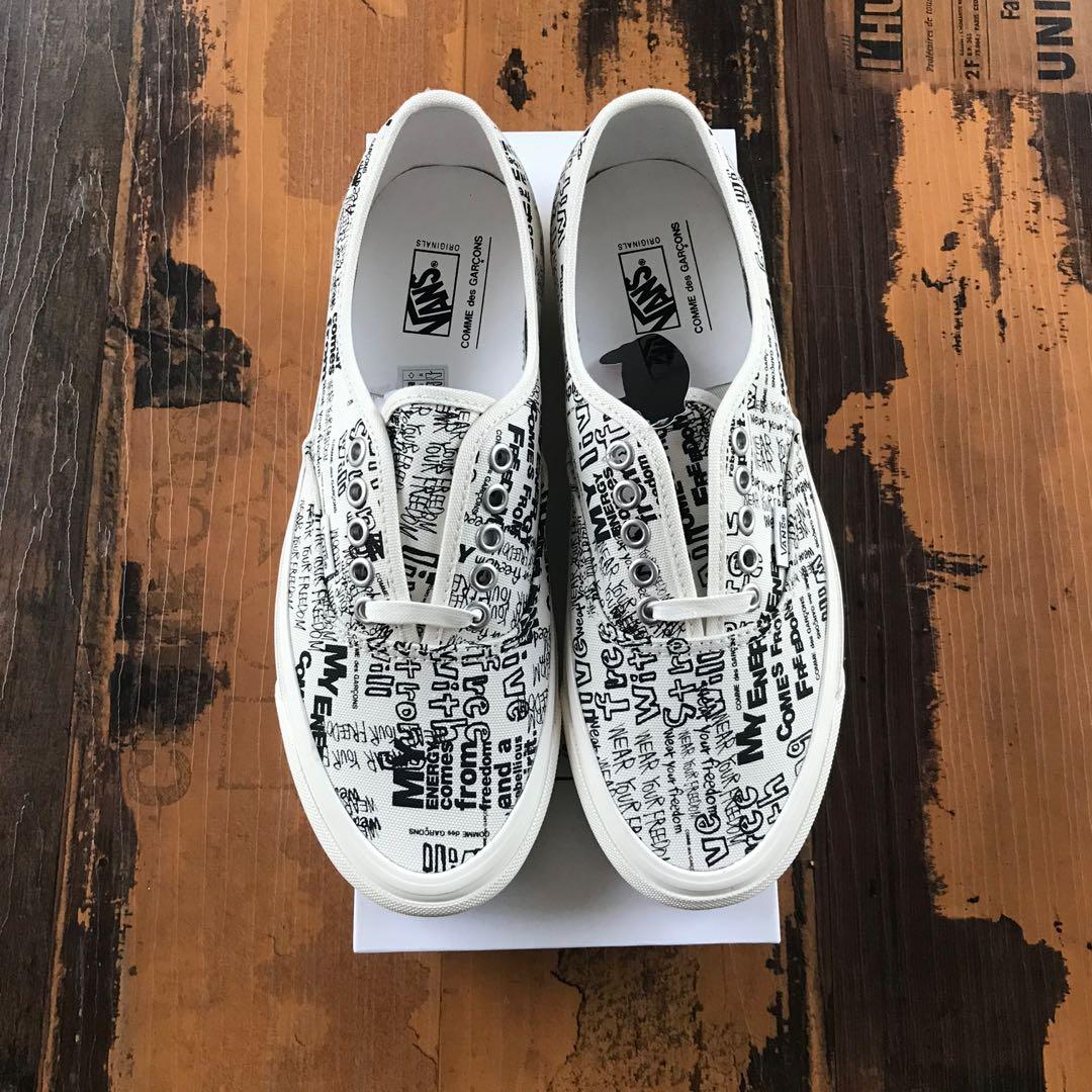 Comme des garcons x vans vault authentic top
