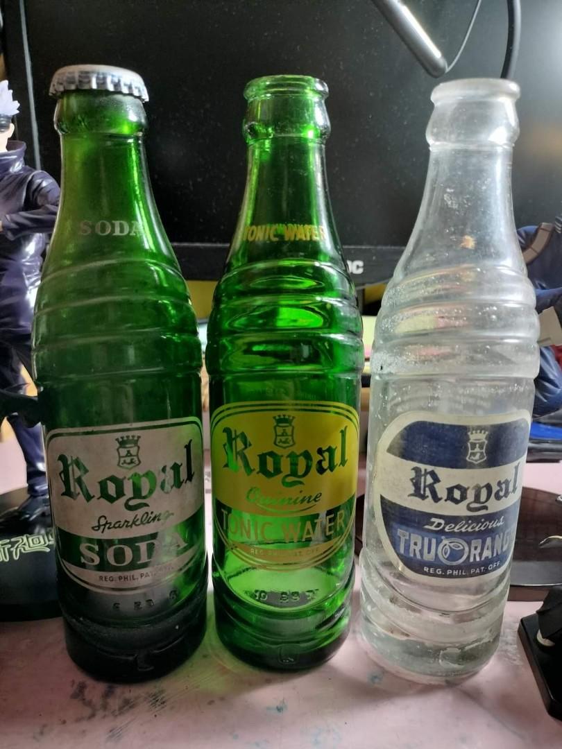 Vintage OLD ROYAL BOTTLES SET (Category: Vintage Collectibles) located in Manila. Submitted by tawnycollectiblesshop (Listing ID 1159929928, Image 1). Description: 3 pcs Vintage OLD ROYAL BOTTLES SET.