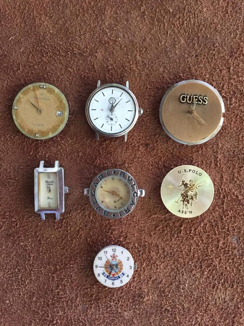 Watch for parts (Category: Men's Watches) located in Cainta. Submitted by ddxdd (Listing ID 1159977927, Image 1). Description: Used, 7 pcs.