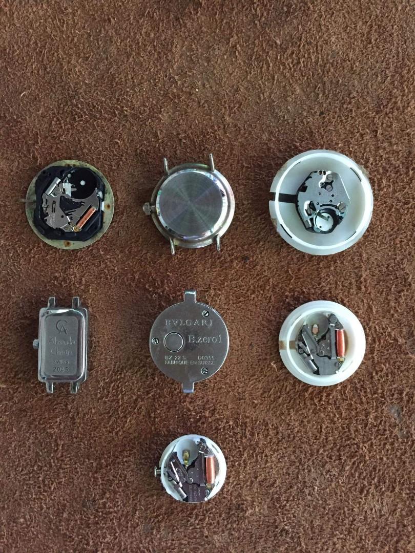 Watch for parts (Category: Men's Watches) located in Cainta. Submitted by ddxdd (Listing ID 1159977927, Image 2). Description: Used, 7 pcs.
