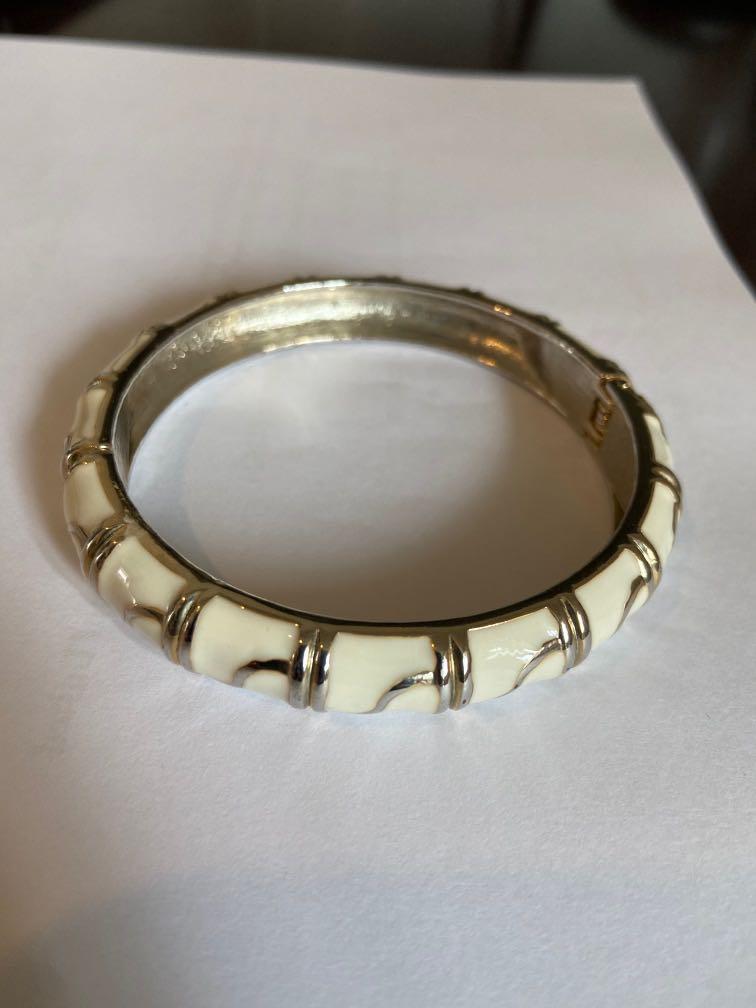 Gold discount enamel bracelet