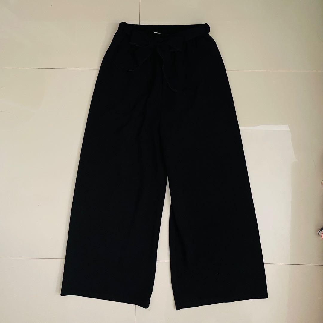 Wide Pants, Women's Fashion, Bottoms, Other Bottoms on Carousell