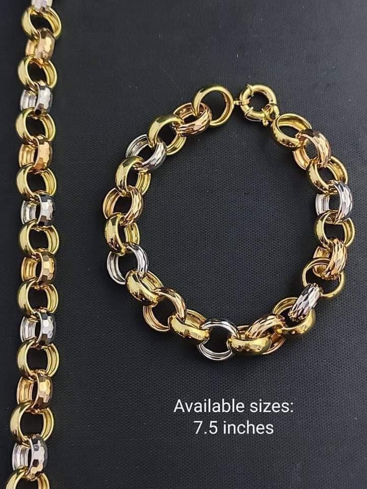 18k TRI TONE TAUCO BRACELET