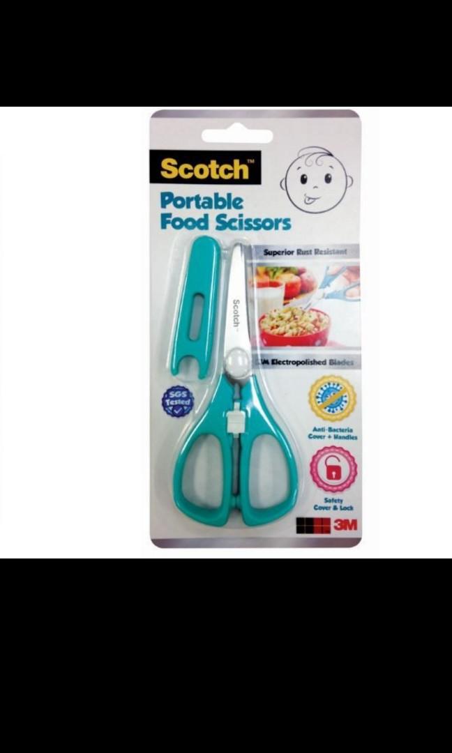 3M Scotch Baby Food Scissors, Babies & Kids, Nursing & Feeding, Weaning & Toddler Feeding on