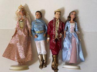 4 Barbie’s from the Movies
