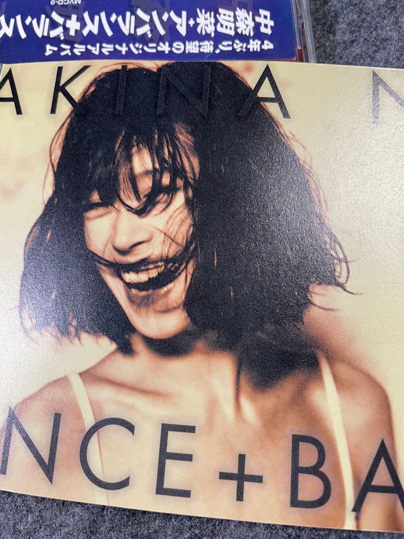 日版中森明菜Unbalance+Balance CD 碟新附側紙玉置浩二坂本龍一