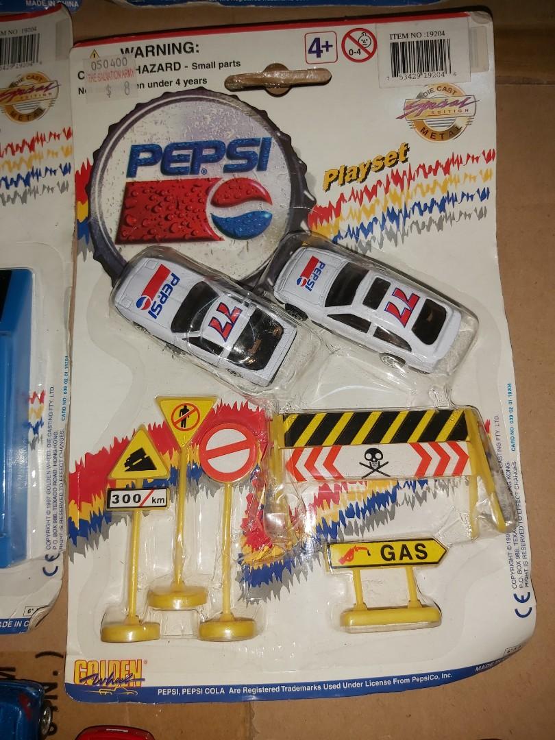 OREGON SCOENTIFIC WATCH N' LEARN PEPSI CAR PLAY SET TRUNKS Wheeler 