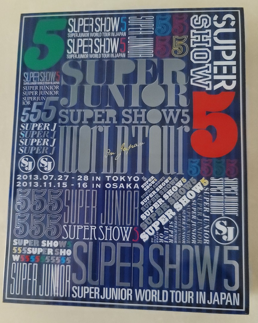 Super Junior 〜Super show５〜初回限定盤 www.sudouestprimeurs.fr